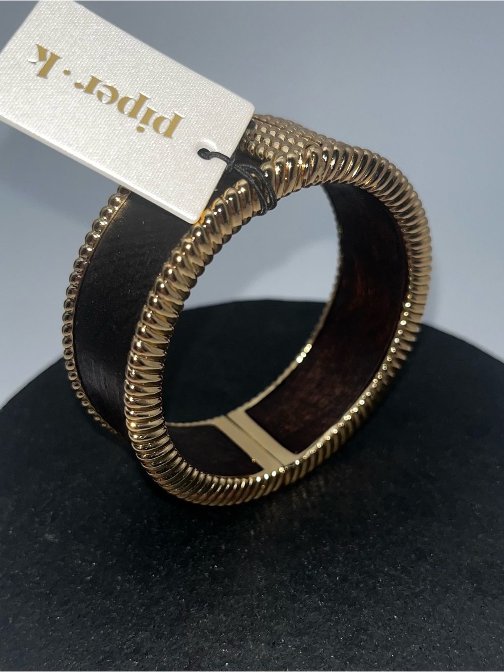 PIPER K Hinge Statement Bracelet